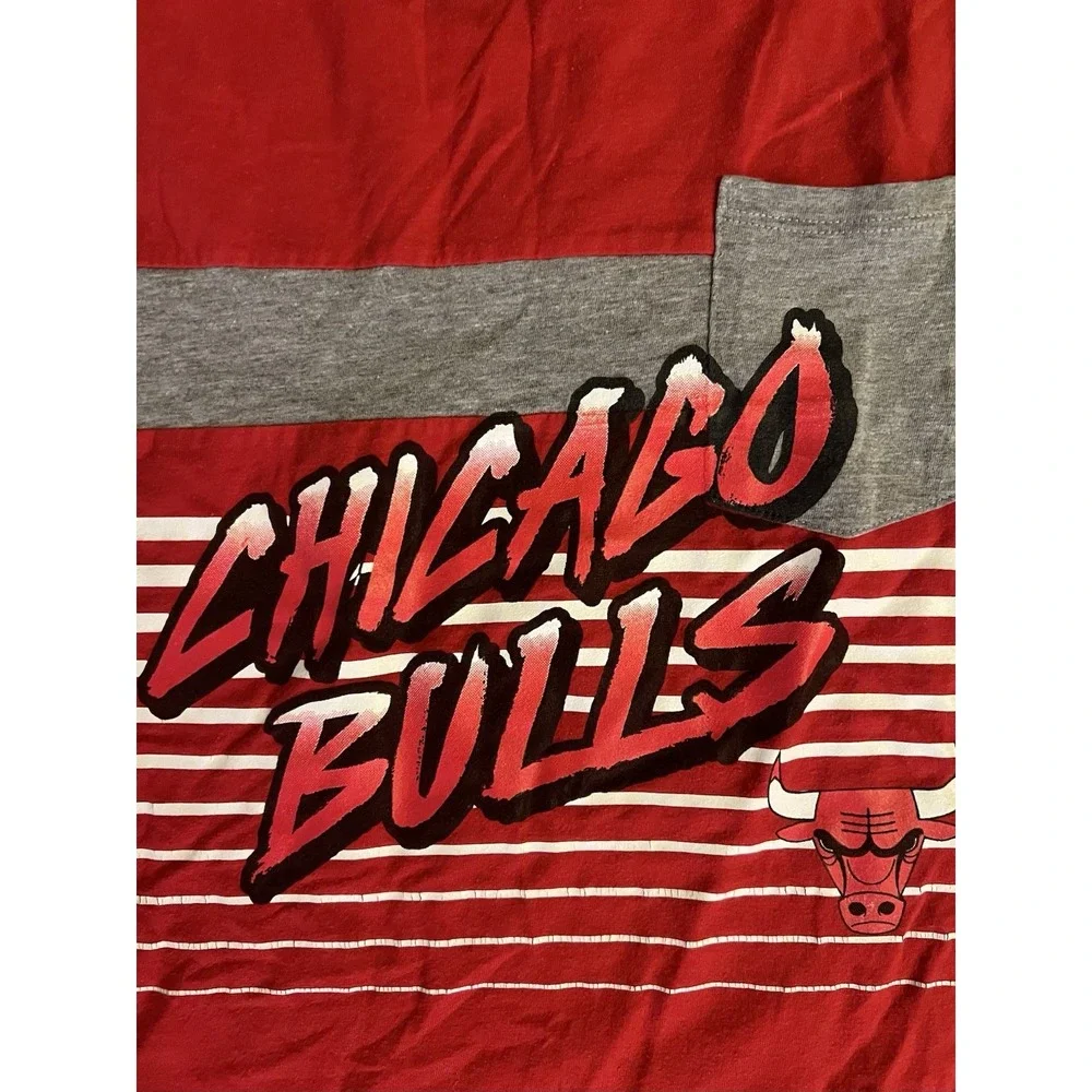 Adidas‎ Vintage Chicago Bulls Pocket Tank Top - Red/Gray/White - Large